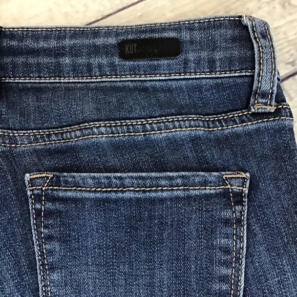 Kut From The Kloth Distressed Boyfriend Jeans 0P - Picture 15 of 16